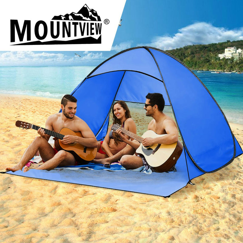 Mountview Pop Up Beach Tent Caming Portable Shelter Shade 2 Person Tents Fish