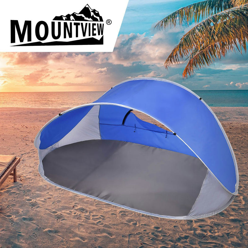 Mountview Pop Up Tent Camping Beach Tents 4 Person Portable Hiking Shade Shelter