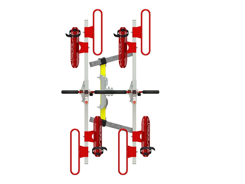 Gripsport Van-Rack 4-Bike Tilting/Standard/Short Bolt-on Kit