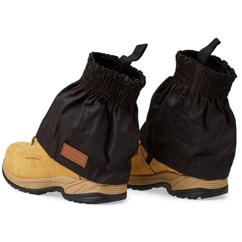 Didgeridoonas Australian Oilskin Boot Guards One Size with Elastic Collar