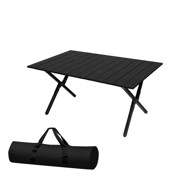 Levede Folding Camping Table Portable Picnic Desk Garden BBQ Outdoor Storage Bag