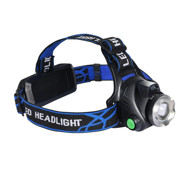 Traderight Group  LED Outdoor Headlamp Camping Headlight Flashlight Head Torch Light Rechargeable