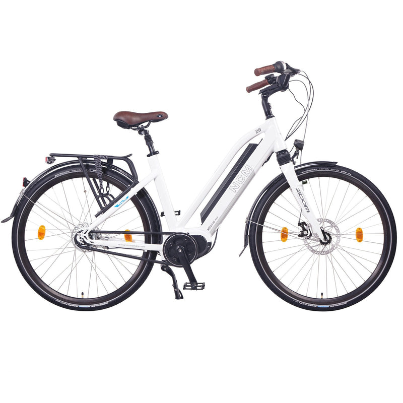 NCM Milano Max N8R Trekking E-Bike, City-Bike, 250W-500W, 36V 16Ah 576Wh Battery