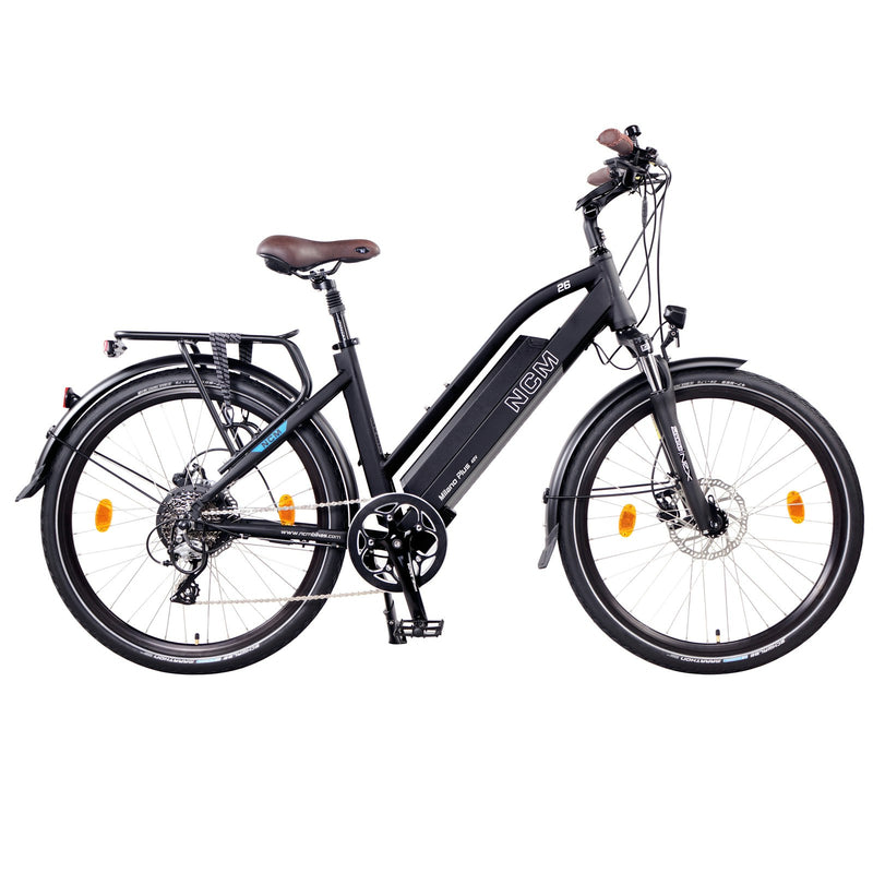 NCM Milano Plus Trekking E-Bike, City-Bike, 250W-500W, 48V 16Ah 768Wh Battery