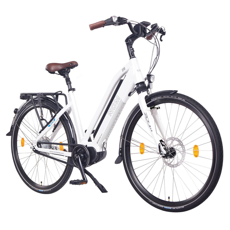 NCM Milano Max N8R Trekking E-Bike, City-Bike, 250W-500W, 36V 16Ah 576Wh Battery