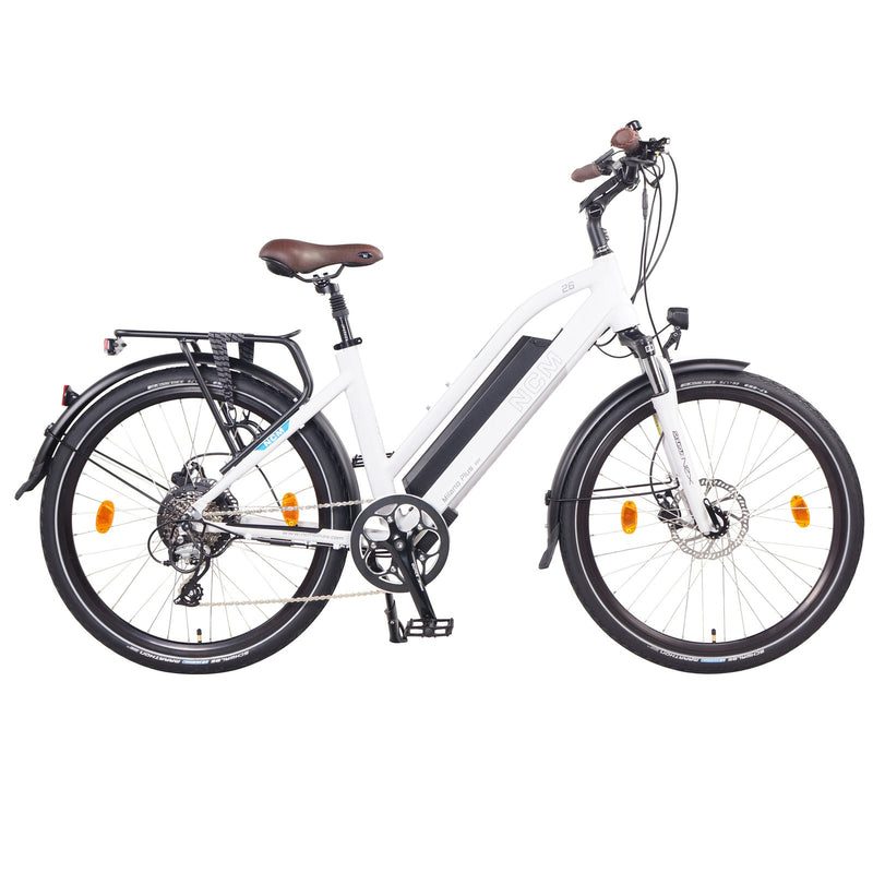 NCM Milano Plus Trekking E-Bike, City-Bike, 250W-500W, 48V 16Ah 768Wh Battery