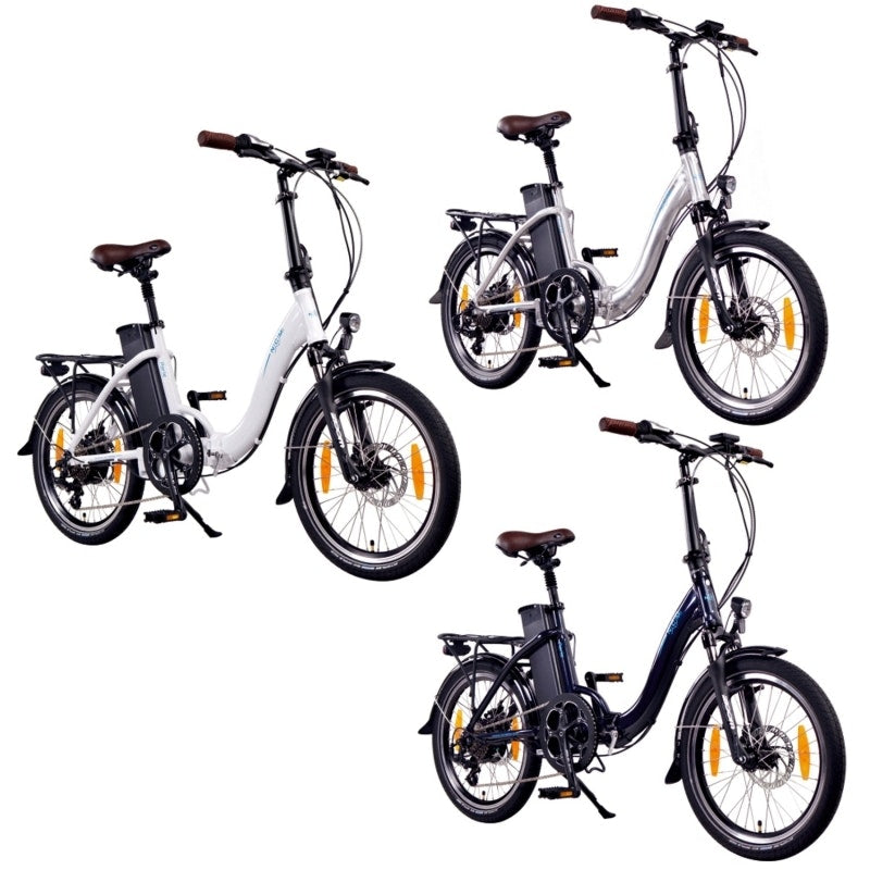 NCM Paris Folding E-Bike 250W-350W, 36V 15Ah 540Wh Battery, Size 20"