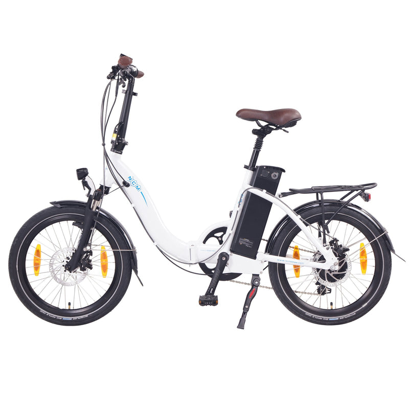 NCM Paris Folding E-Bike 250W-350W, 36V 15Ah 540Wh Battery, Size 20"