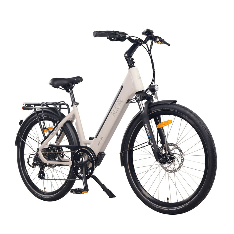 NCM T3S Step-Thru Trekking E-Bike, City Electric Bike, 250W-500W, 48V 12Ah 576Wh Battery