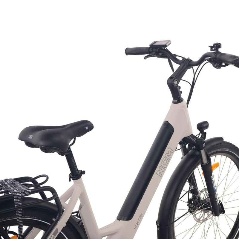 NCM T3S Step-Thru Trekking E-Bike, City Electric Bike, 250W-500W, 48V 12Ah 576Wh Battery