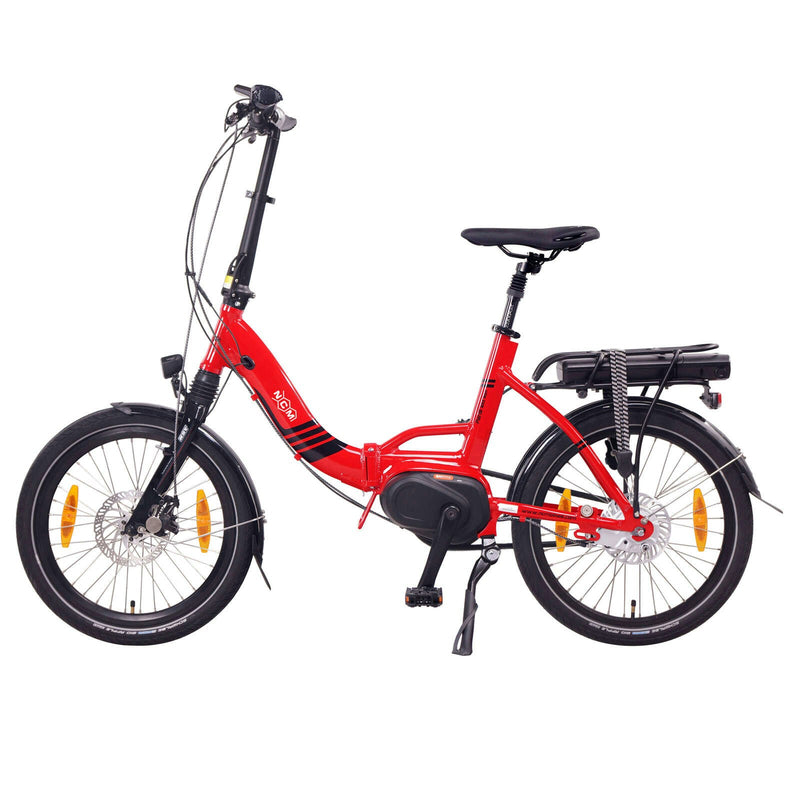 NCM Paris Max N8R Folding E-Bike, 250W-500W 36V 14Ah 540Wh Battery [Size 20"]