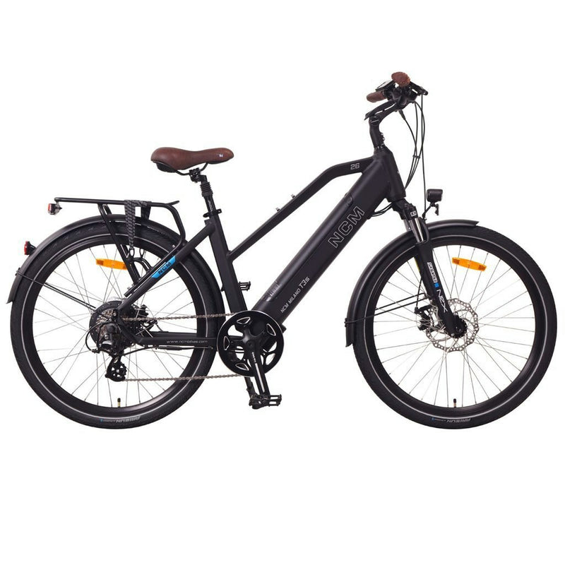 NCM T3S Step-Thru Trekking E-Bike, City Electric Bike, 250W-500W, 48V 12Ah 576Wh Battery