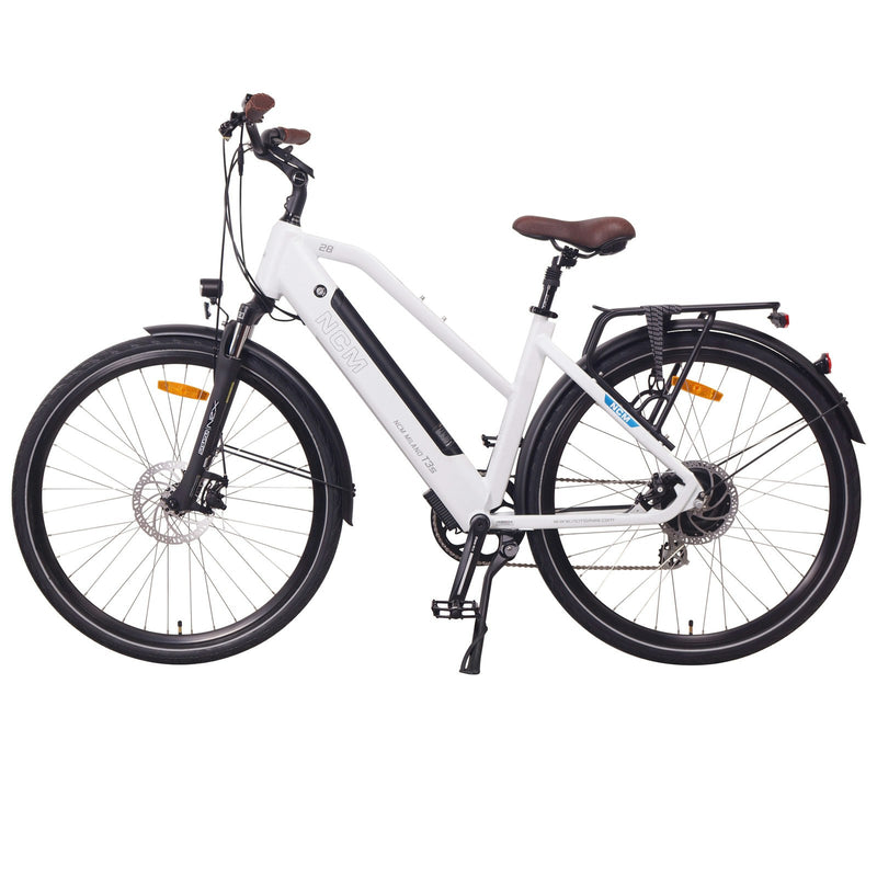 NCM T3S Step-Thru Trekking E-Bike, City Electric Bike, 250W-500W, 48V 12Ah 576Wh Battery