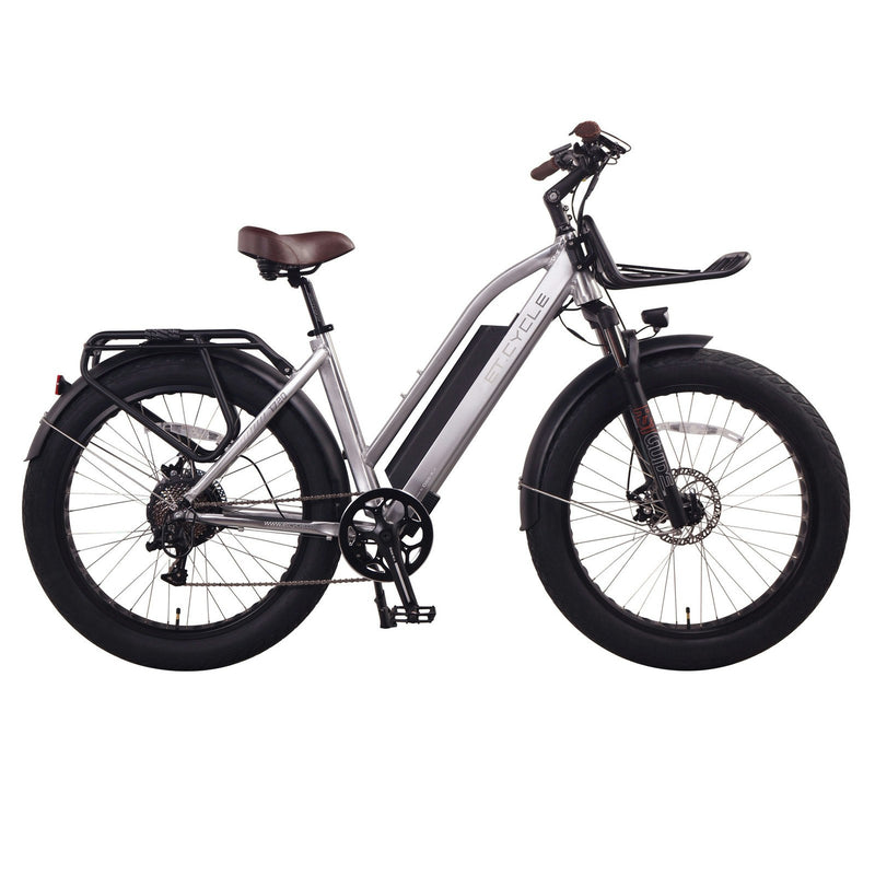 ET.Cycle T720 Step-Thru Fat Trekking E-Bike, 250W-750W, 48V 15Ah 720Wh Battery
