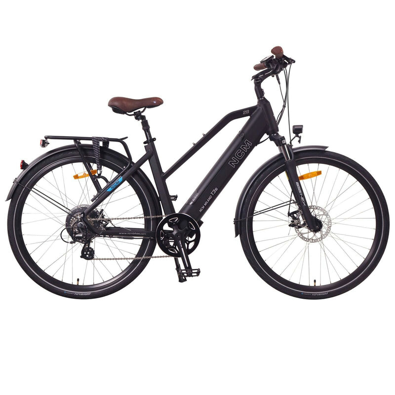 NCM T3S Step-Thru Trekking E-Bike, City Electric Bike, 250W-500W, 48V 12Ah 576Wh Battery