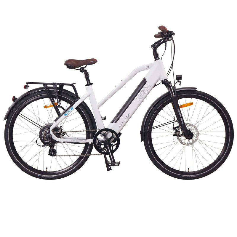 NCM T3S Step-Thru Trekking E-Bike, City Electric Bike, 250W-500W, 48V 12Ah 576Wh Battery