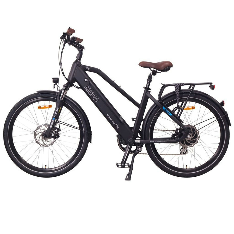 NCM T3S Step-Thru Trekking E-Bike, City Electric Bike, 250W-500W, 48V 12Ah 576Wh Battery