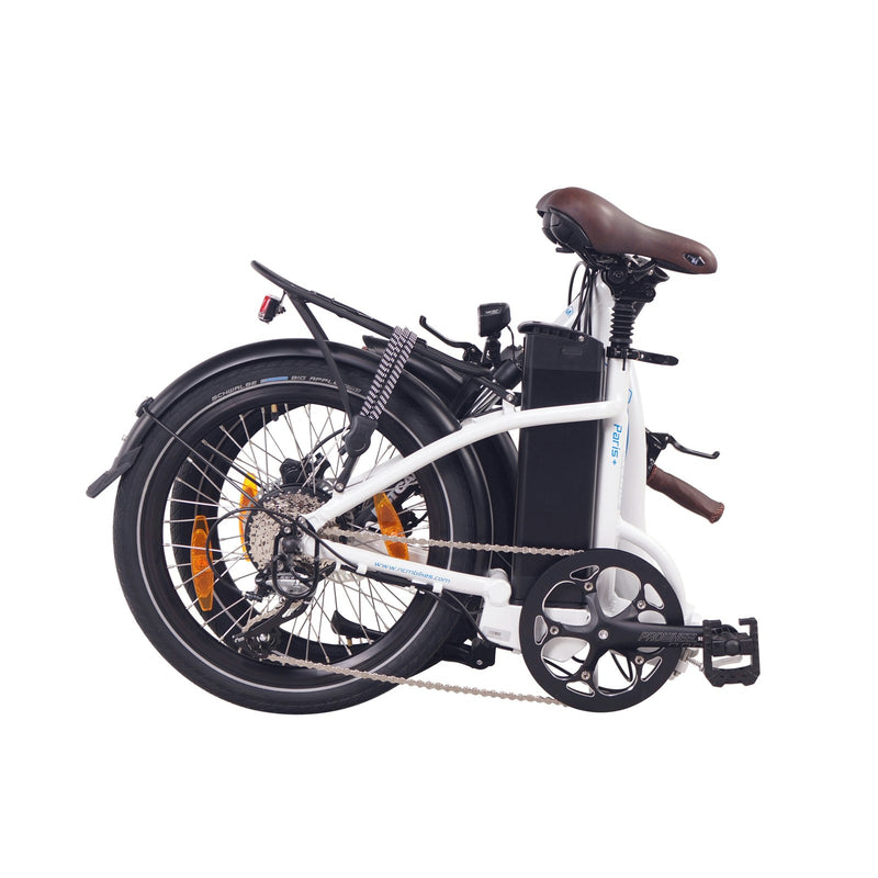 NCM Paris+ Folding E-Bike, 250W, 36V 19Ah 684Wh Battery, Size 20"