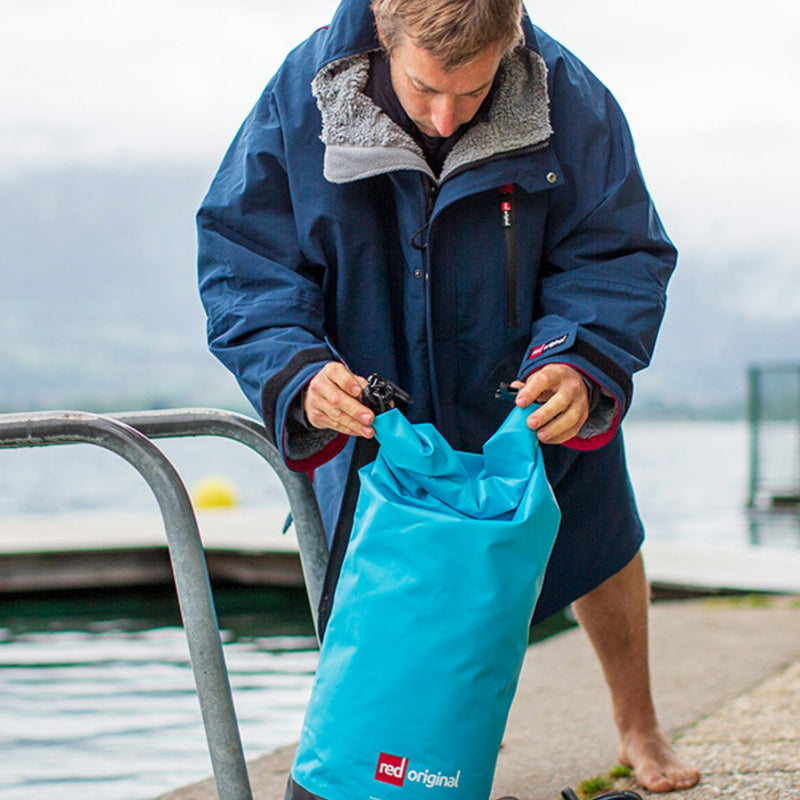 Waterproof Roll Top Dry Bag - Aqua Blue