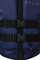 Jetpilot Cause Kids/Girl's Neoprene Life Jacket Vest (Navy Blue Wings)