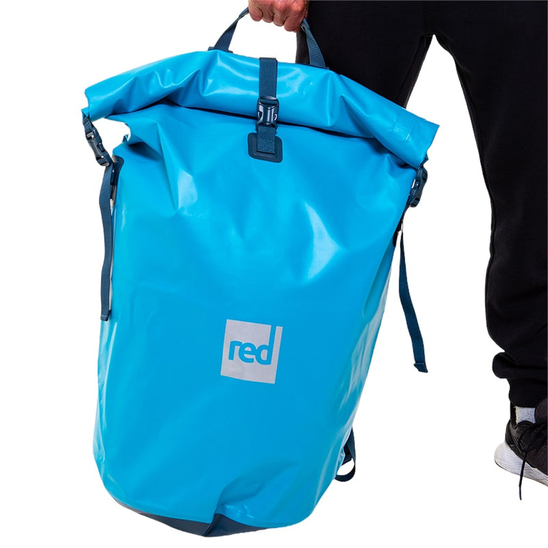 Waterproof Roll Top Dry Bag Backpack - Ride Blue