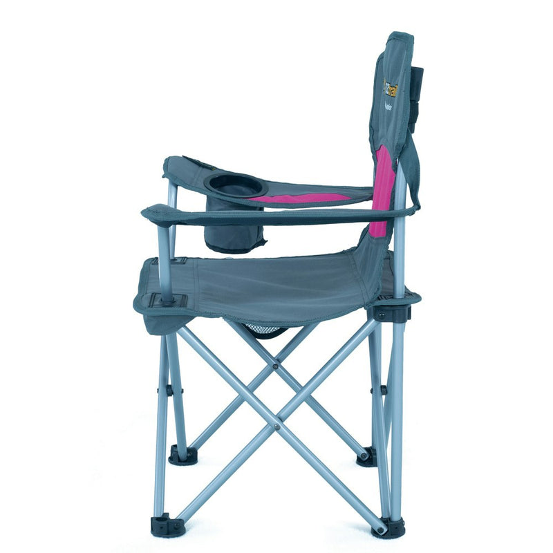 Oztrail Junior Deluxe Arm Chair - Pink