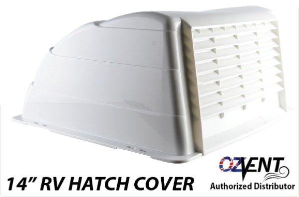 Ozvent hatch Vent Cover 14" - White