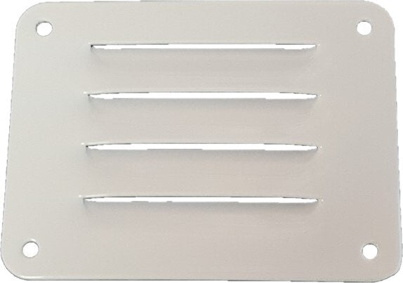 Ozvent Ventilation Grill Louvre White 100mm x 75mm