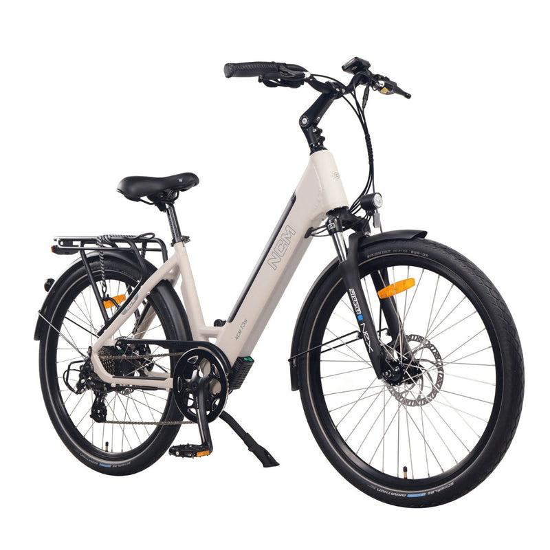 NCM T3S Step-Thru Trekking E-Bike, City Electric Bike, 250W-500W, 48V 12Ah 576Wh Battery