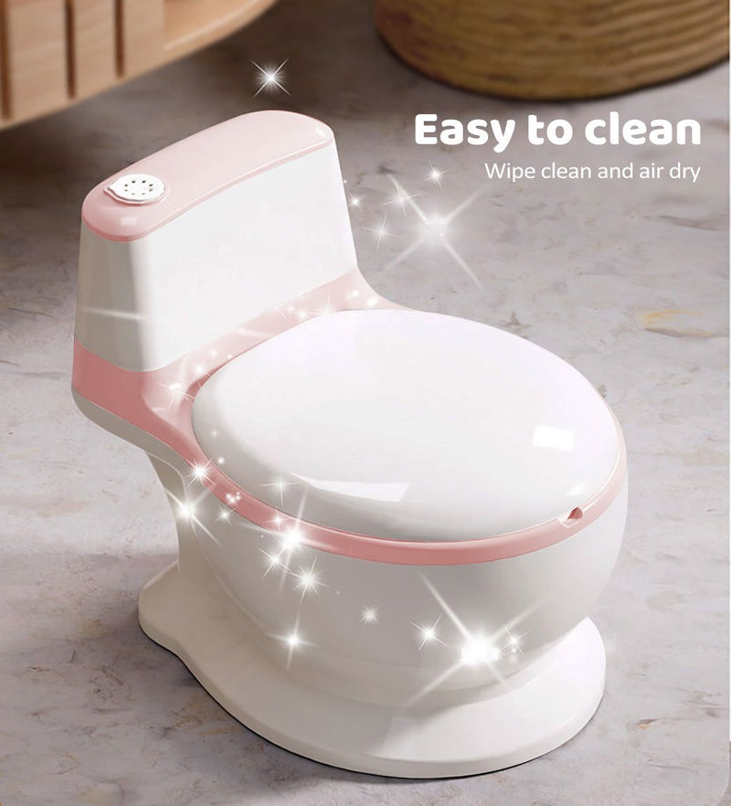 Bopeep Potty Training Seat Kids Safety Toilet Trainer Toddler Non-Slip Pink