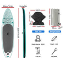 Inflatable Stand Up Paddle Board – With Kayak Seat, Pump & Paddle