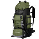 90L Tactical Camping Backpack Military-Style Green