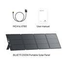 BLUETTI 200W Foldable Solar Panels - 4 Folds