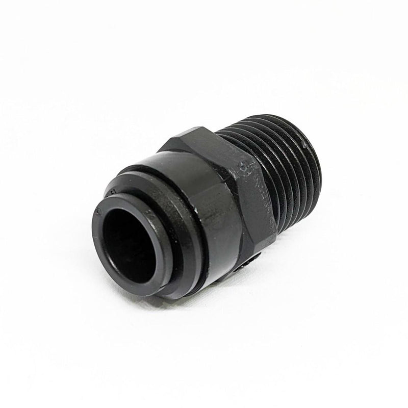 John Guest Straight 12mm x 1/2 BSPT Male Adapter - PM011204E