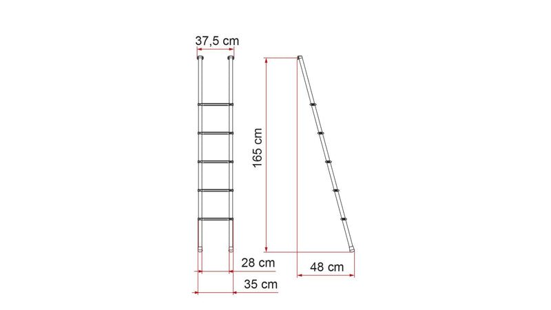 Fiamma Deluxe 5R Ladder