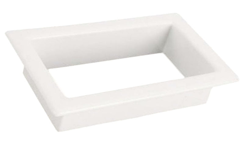 Large Scupper Vent Insert - White