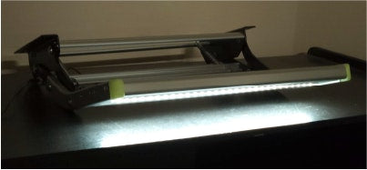 12V Aluminium Single Step with LED Light