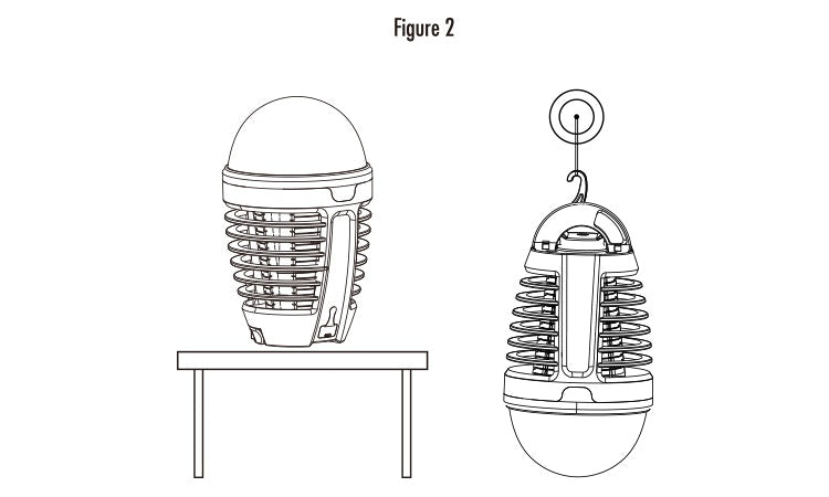 LED Mosquito Zapper/Lantern