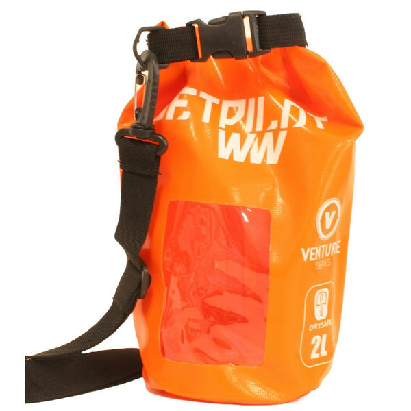 Jetpilot Venture 2-Litre small Roll Top Waterproof Dry Bag (Orange)