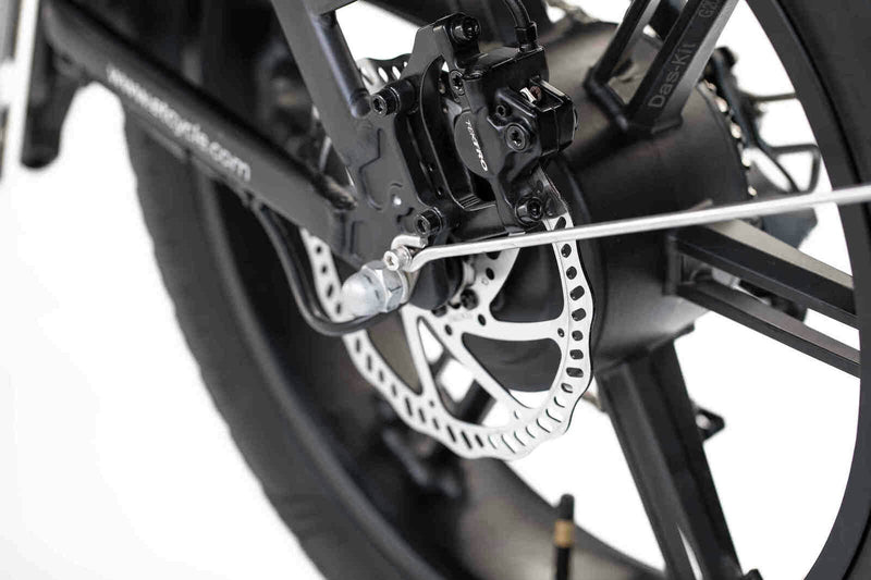 ET.Cycle F1000 Folding E-Bike, 250W-750W, 48V 21Ah, 1008Wh, Hydraulic Brakes [Matt Black 20"]