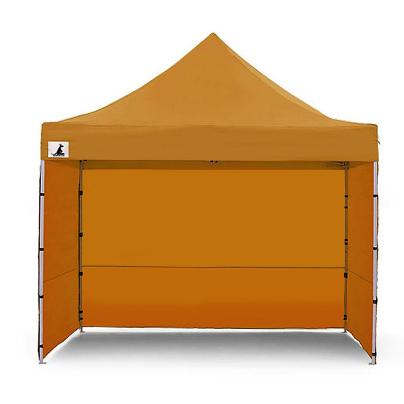 Wallaroo Gazebo Tent Marquee 3m x 3m PopUp Outdoor - Orange