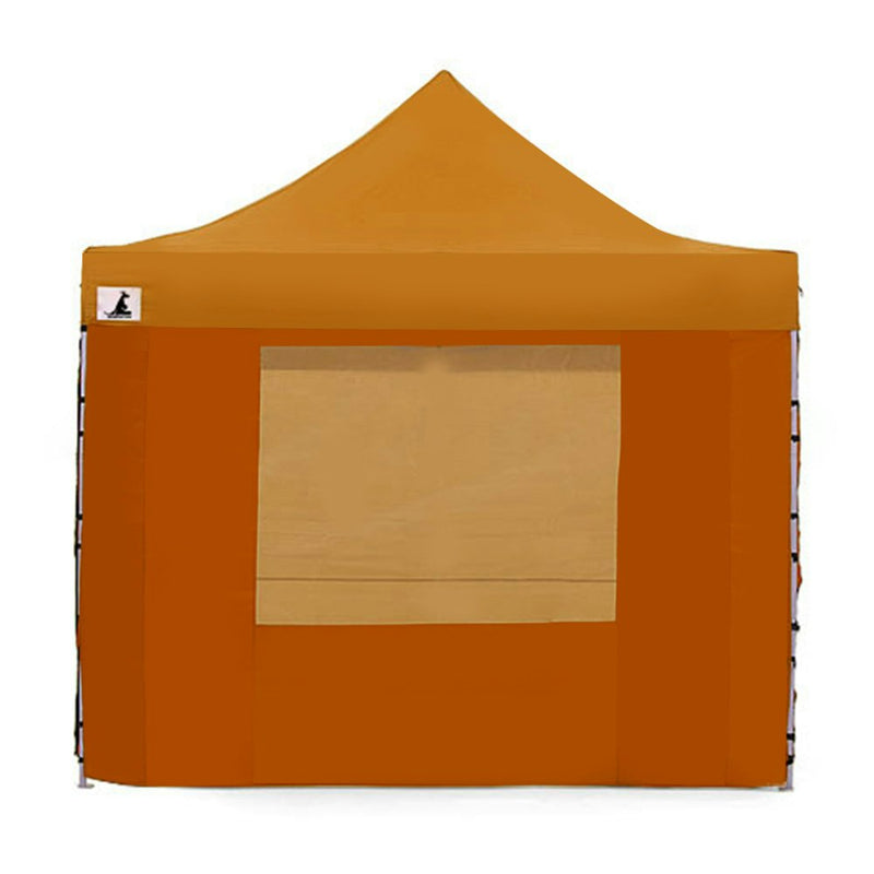 Wallaroo Gazebo Tent Marquee 3m x 3m PopUp Outdoor - Orange