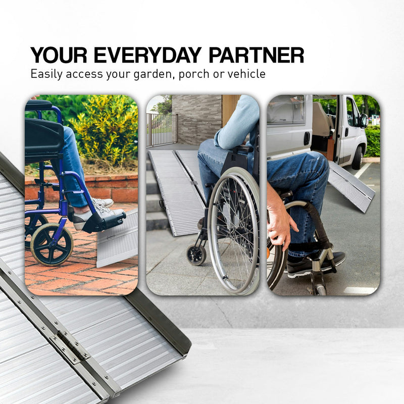 Kartrite Aluminium Portable Wheelchair Ramp R02 - 4ft
