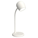Kreafunk Ellie Lamp W/ Qi Charger And Bluetooth Speaker - White