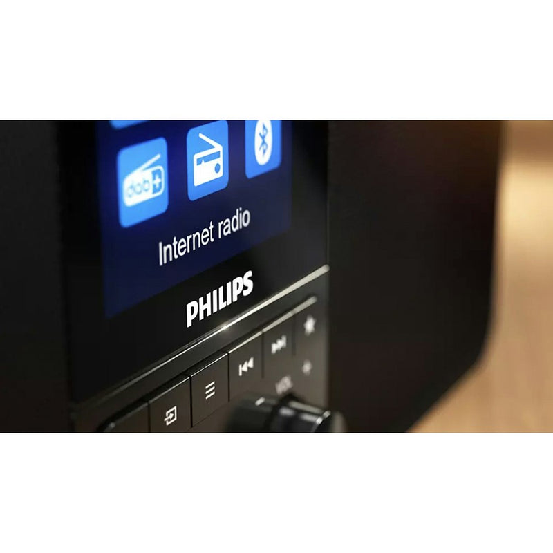 Philips Internet Radio w/Wireless Phone Charger Bluetooth DAB+ Spotify Connect