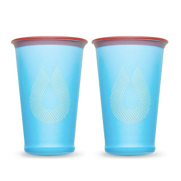 2pc Hydrapak 200ml Reusable Soft Speed Cup Drink Camping/Hiking Hydration Malibu