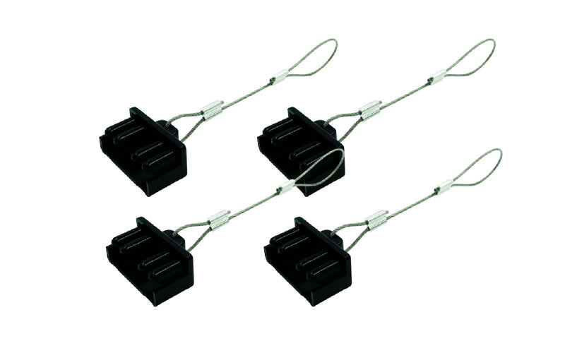 12 Volt Direct Anderson Plug Dust Covers Push In 4 Pack