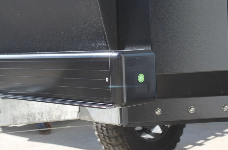 Pickup Only - Supa Peg 208cm Black Double Door Pole Box