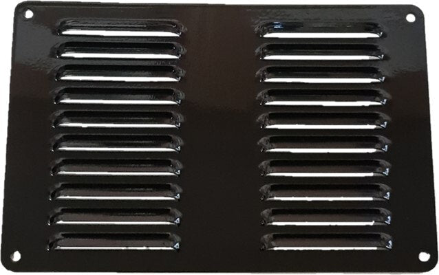 Ozvent Ventilation Grill Louvre Black 233mm X 148mm