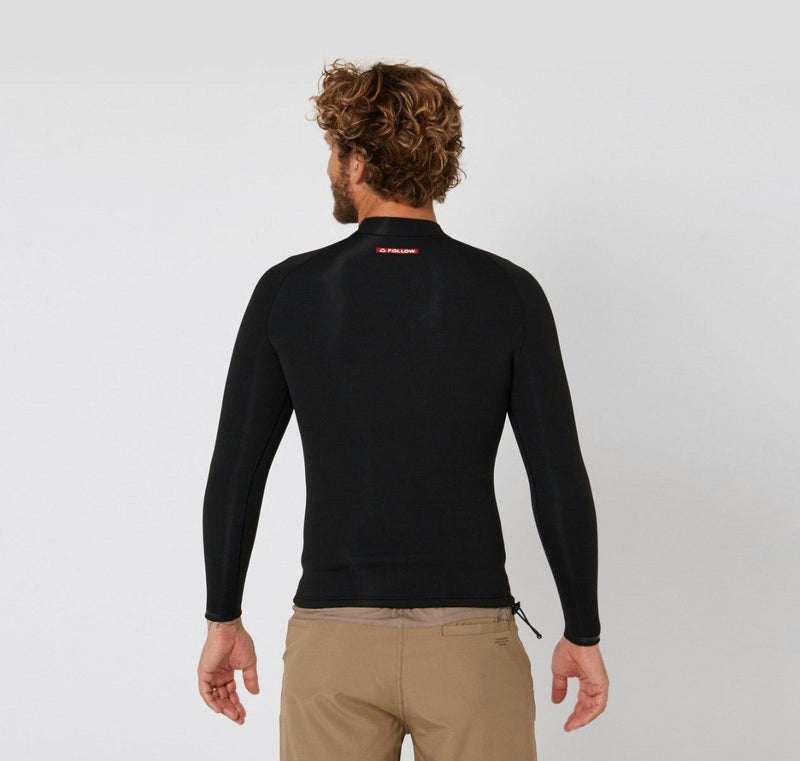 Follow P1 2mm Wetty Top Black